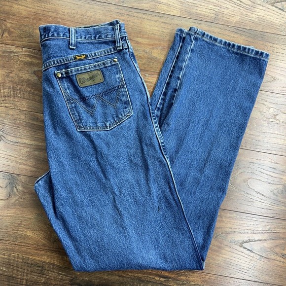 Wrangler Other - Wrangler George Straight Collection Mens 100% Cotton Jeans Size 35x36 Logo